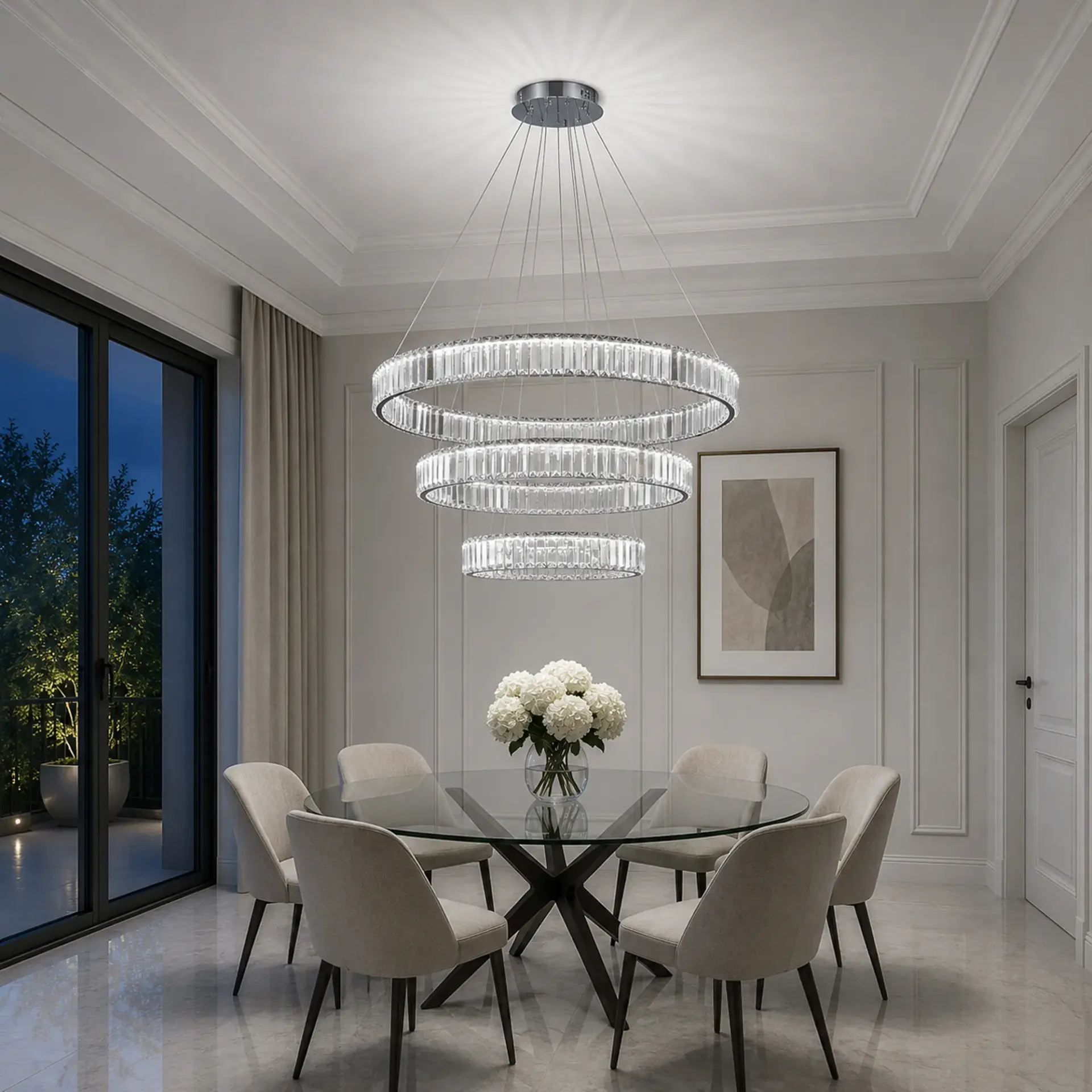Светильник ST Luce SL1622.103.03 ТИВОЛИ — хром, ракурс 7