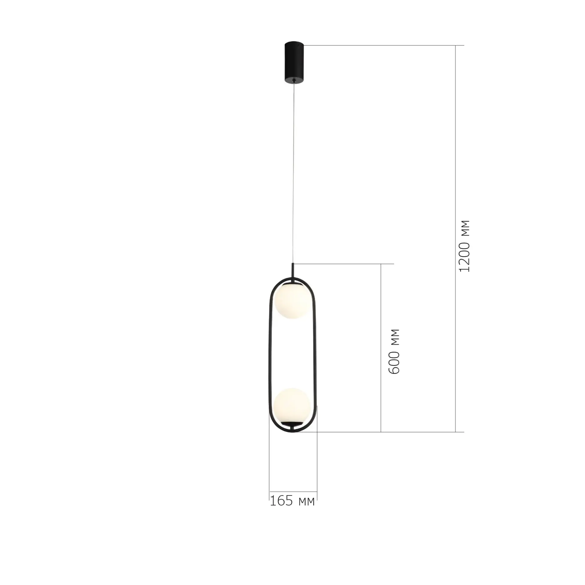 Светильник ST Luce SL395.403.02 ДОНОЛО — черный