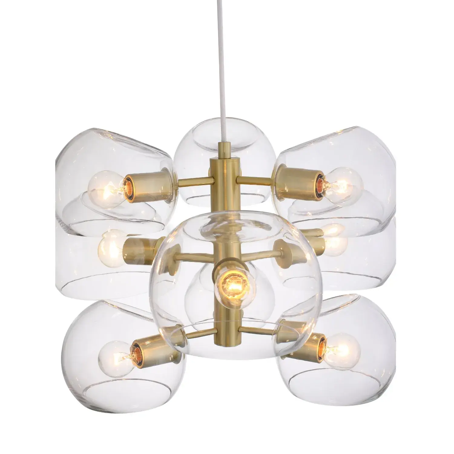 Люстра ST Luce SL434.203.09 КАЛЬМАРЕ — латунь, ракурс 2