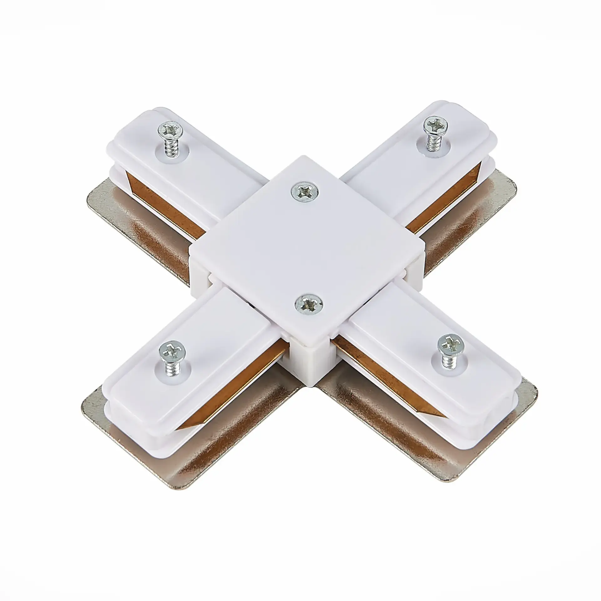 Коннектор X-образный ST Luce ST002.549.00 БЭЙС — белый