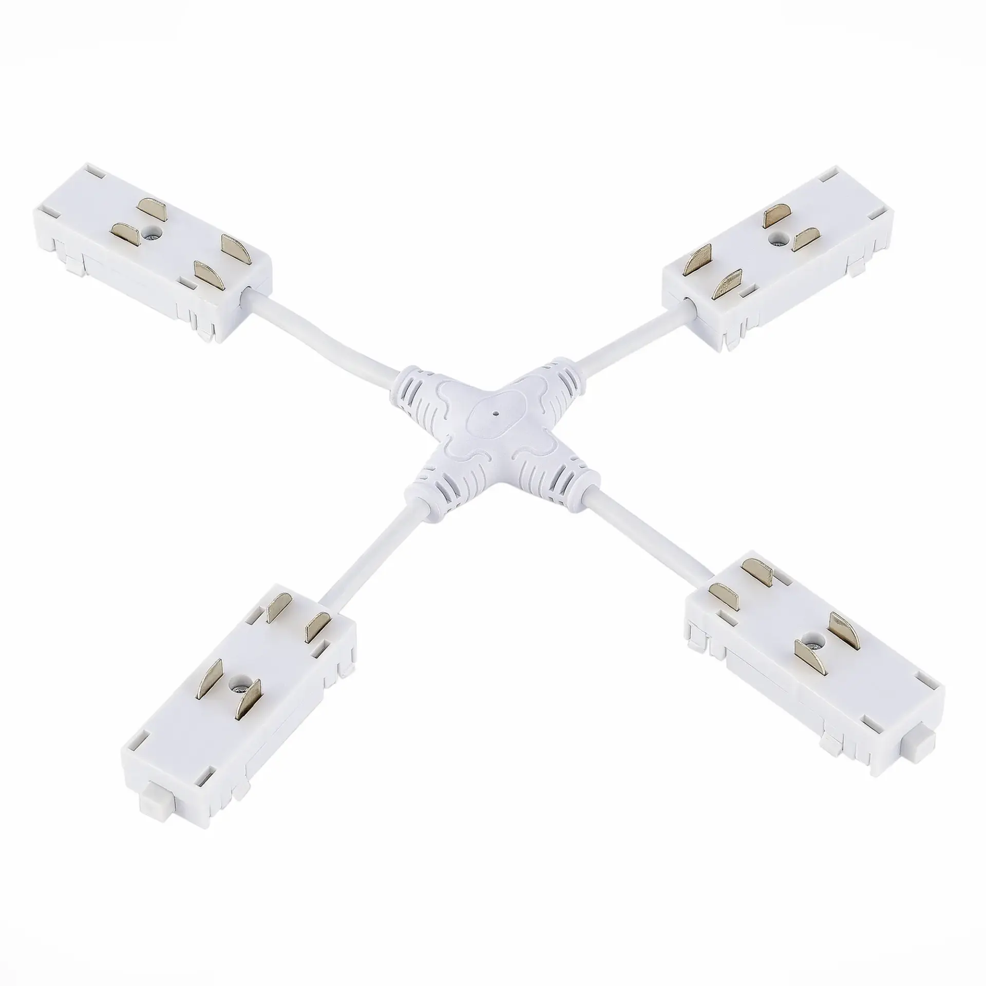 X-образный коннектор ST Luce ST015.522.20 СКАЙЛАЙН 220V — белый