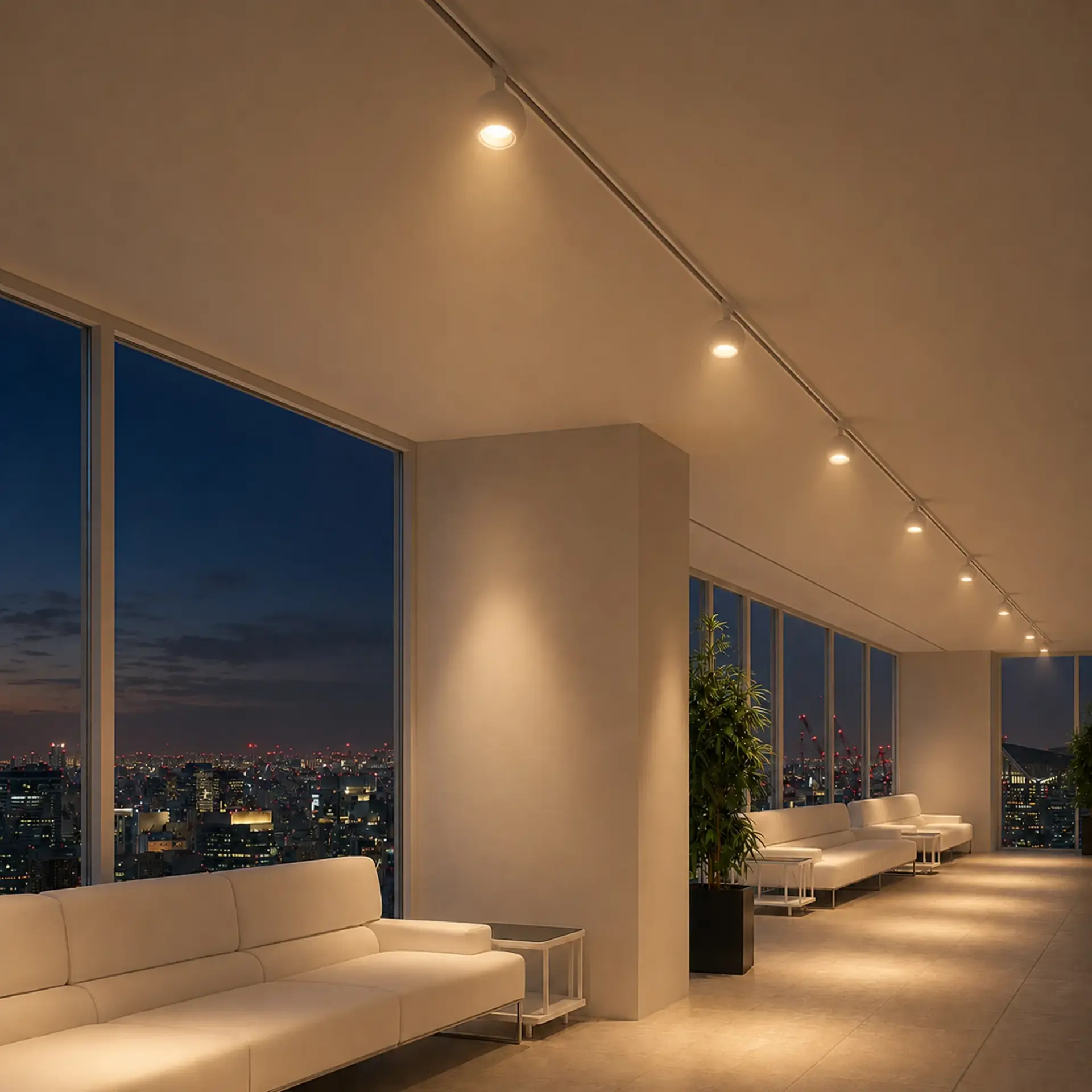 Трековый светильник ST Luce ST354.536.12 СКАЙЛАЙН 48V — белый, ракурс 5