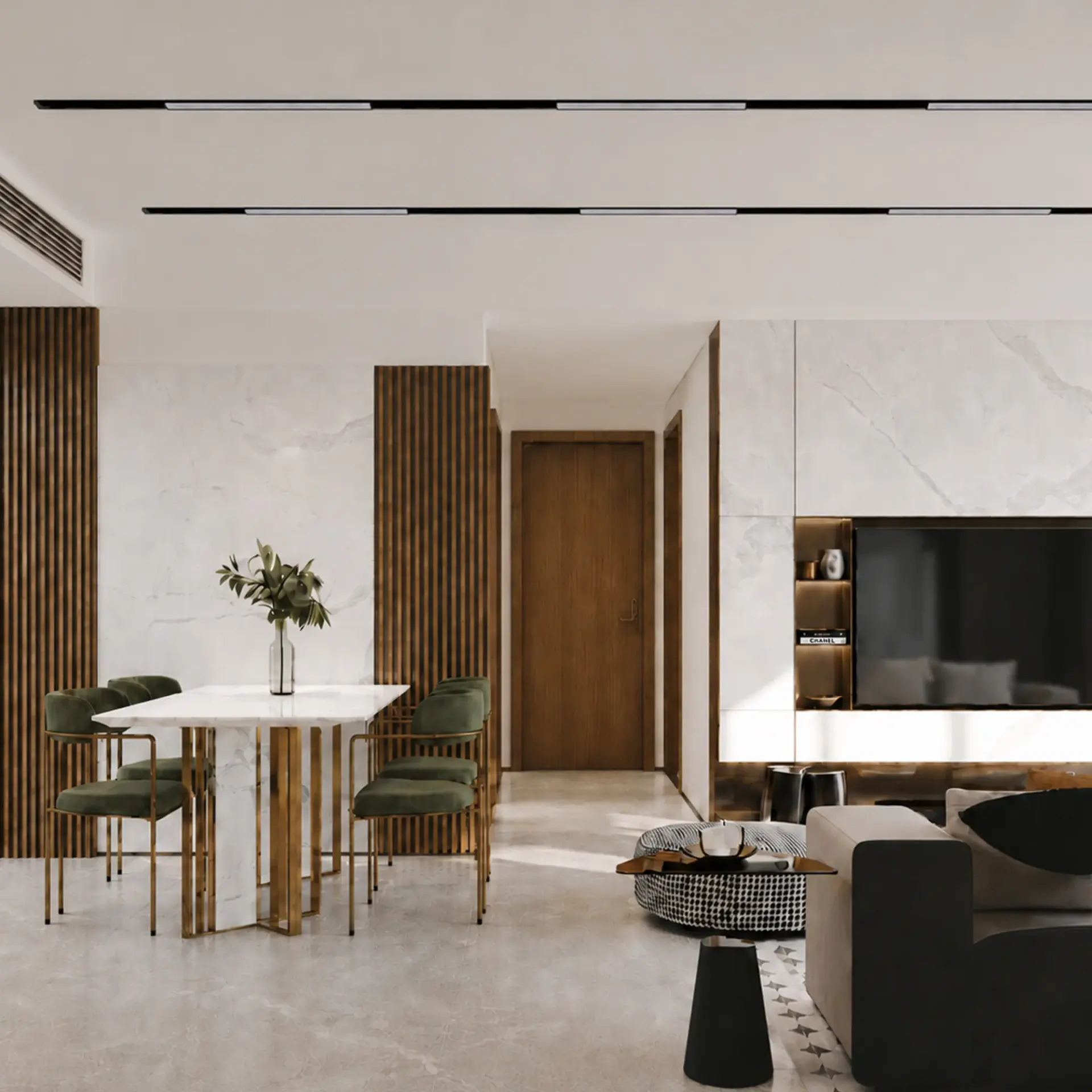 Трековый светильник ST Luce ST360.436.12 СКАЙЛАЙН 48V — черный
