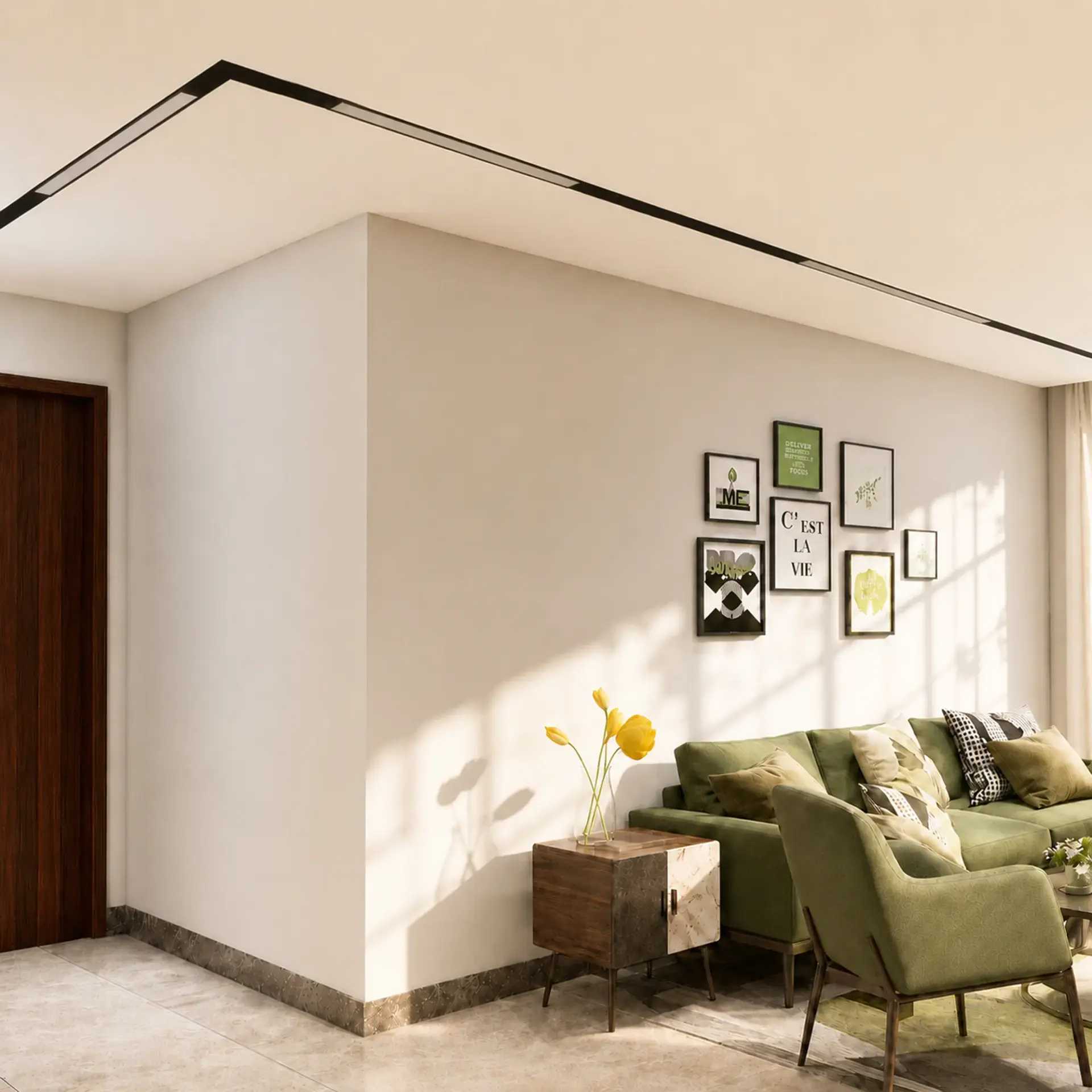 Трековый светильник ST Luce ST360.436.20 СКАЙЛАЙН 48V — черный