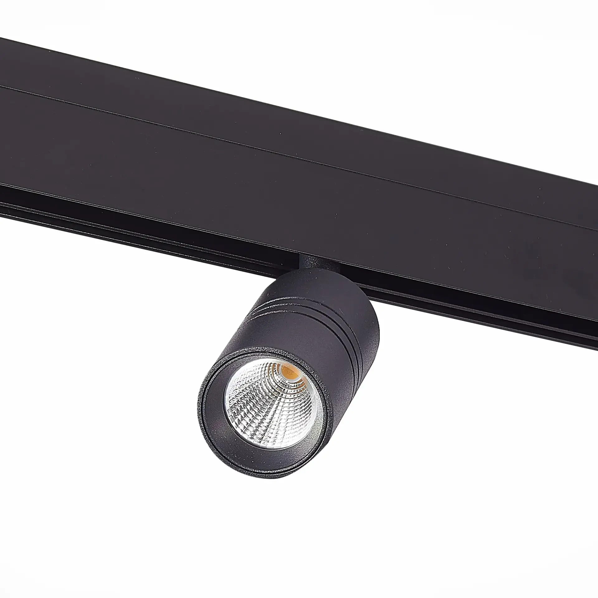 Трековый светильник ST Luce ST365.446.07 СКАЙЛАЙН 48V — черный, ракурс 2