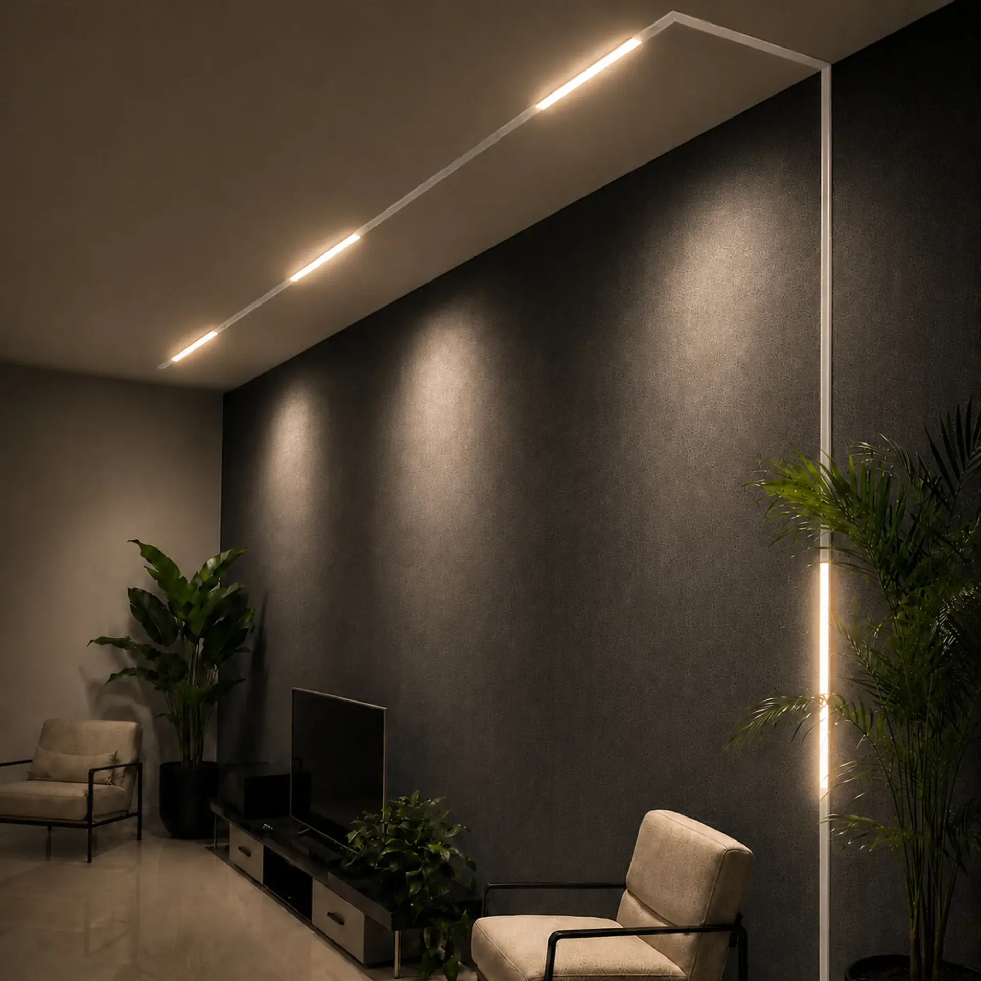 Трековый светильник ST Luce ST370.506.12 СКАЙЛАЙН 48V — белый