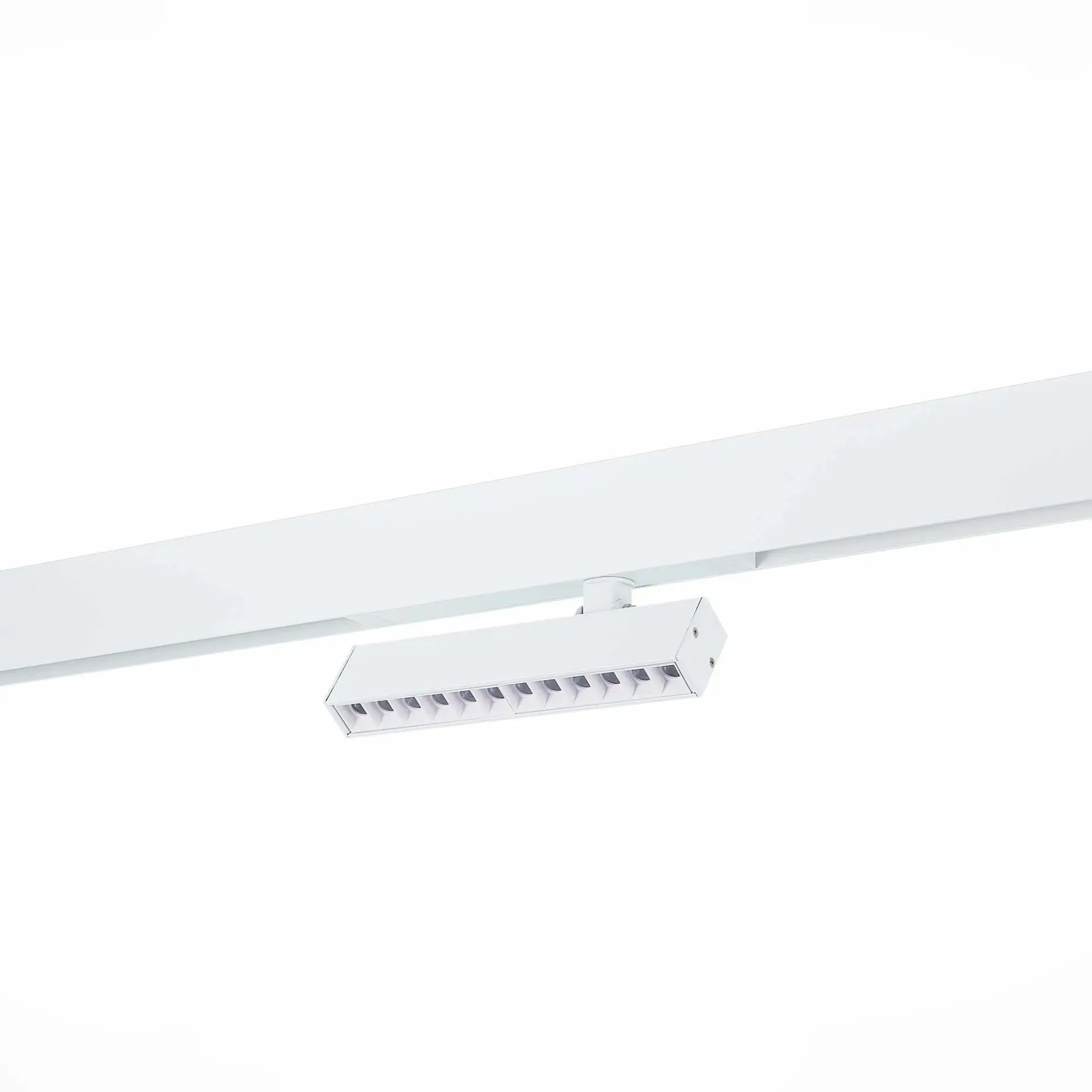 Трековый светильник ST Luce ST656.596.09 СКАЙЛАЙН 220V — белый, ракурс 2