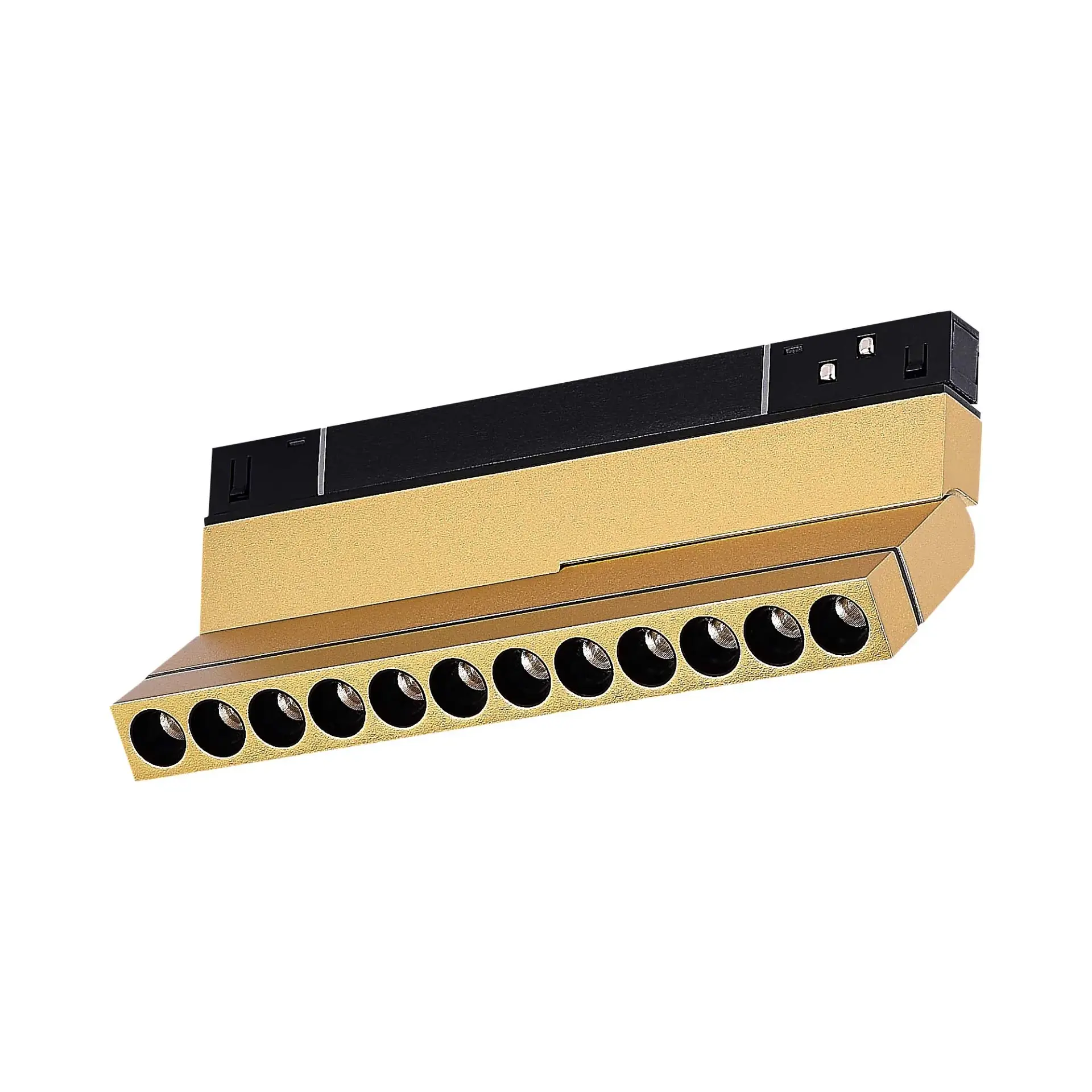 Трековый светильник ST Luce ST805.246.12 СКАЙЛАЙН 48V — золотой